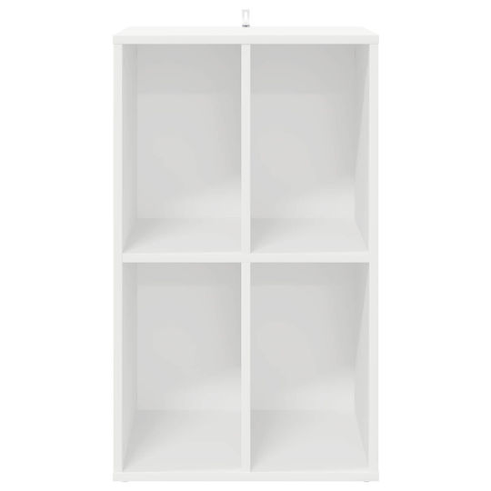 vidaXL Hi-Fi Furniture White 36.5x44.5x74.5cm