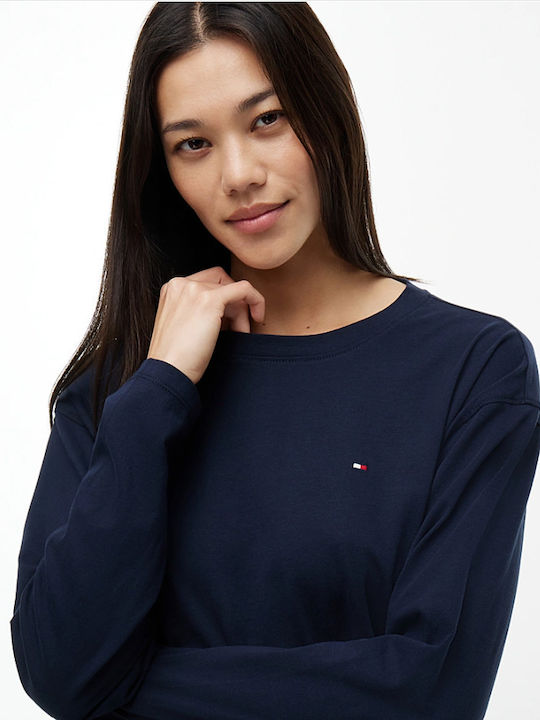Tommy Hilfiger Summer Women's Pyjamas Set Dark Blue