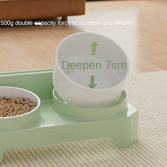 Pet's Choice Plastic Food & Water Bowl for Dog & Cat 450ml