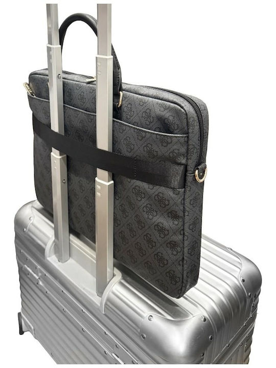 4g Round Women's Briefcase Black