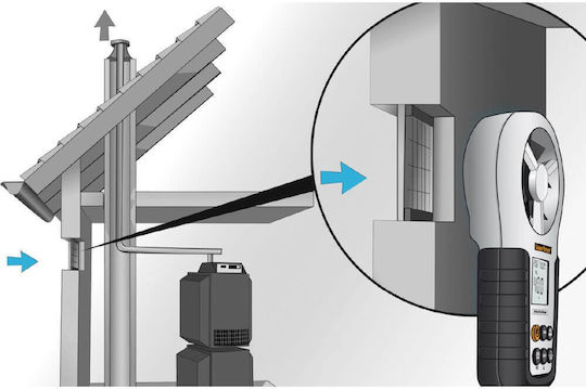 Laserliner AirflowTest-Master Anemometru cu Senzor