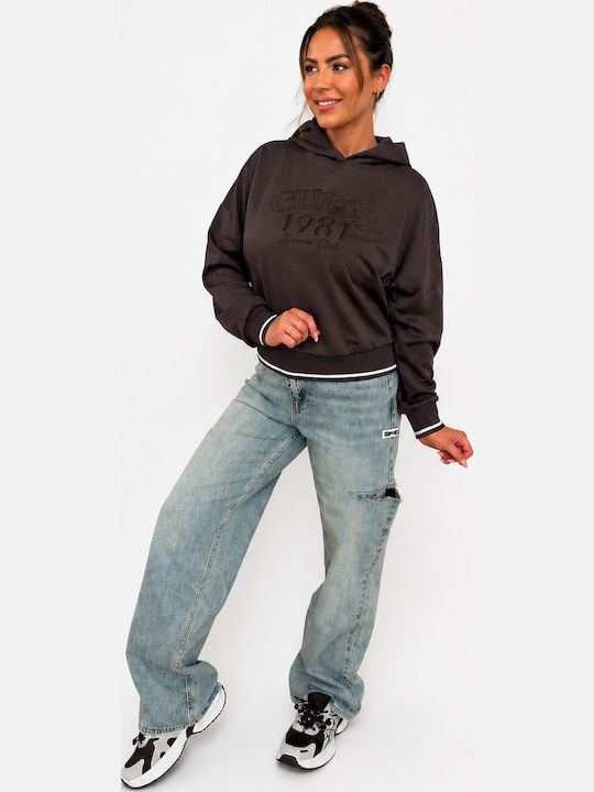 Women's Hooded Sweatshirt Brown