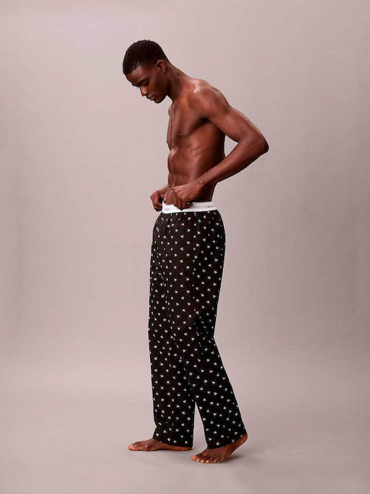 Calvin Klein Summer Men's Cotton Pyjama Pants Black
