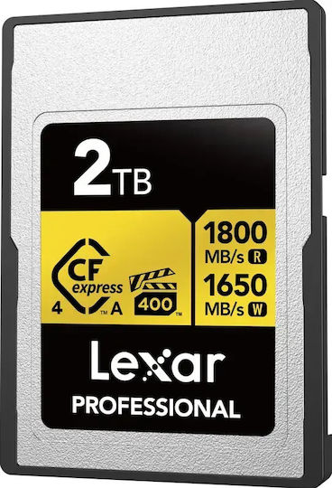 Lexar Pro Gold VPG400 CFexpress 2TB 1800MB/s