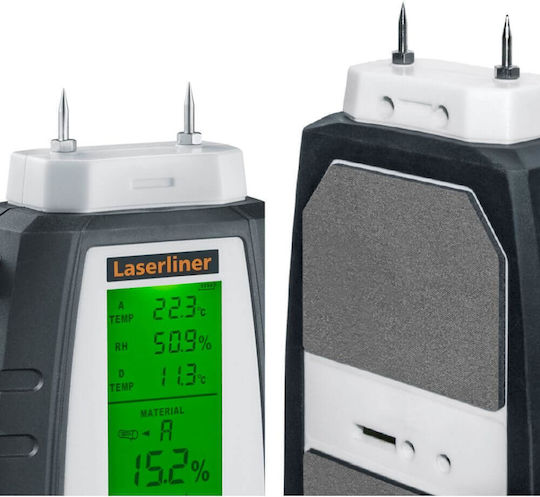Laserliner LL-082.390A Ψηφιακός Μετρητής Υγρασίας Περιβάλλοντος / Ξύλου / Δομικών Υλικών