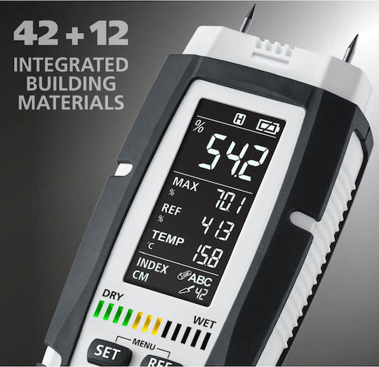 Laserliner LL-082.327A Contor Digital de Umiditate pentru Lemn / Materiale de Construcție / Ambient cu Sondă