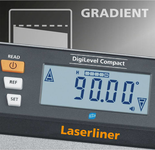 Laserliner LL-081.280A Wasserwaage Aluminium Elektronisch Magnetisch 23cm