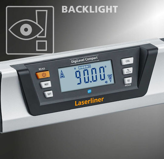 Laserliner LL-081.280A Wasserwaage Aluminium Elektronisch Magnetisch 23cm