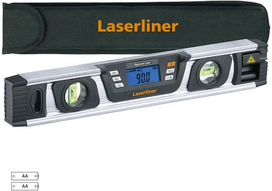 Laserliner LL-081.255A Wasserwaage Aluminium Elektronisch Magnetisch 40cm