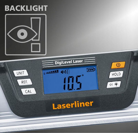 Laserliner LL-081.255A Wasserwaage Aluminium Elektronisch Magnetisch 40cm
