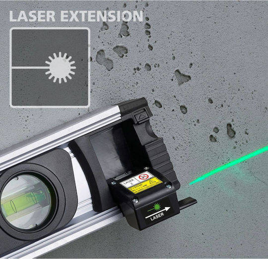 Laserliner LL-081.255A Wasserwaage Aluminium Elektronisch Magnetisch 40cm