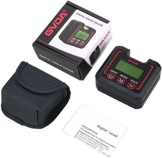 GVDA Elektronisches Magnetisches Wasserwaage 6,8cm