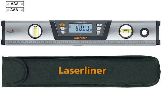 Laserliner LL-081.270A Wasserwaage Aluminium Elektronisch Magnetisch 40cm