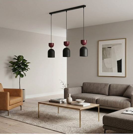 Emibig Black Pendant Ceiling Light