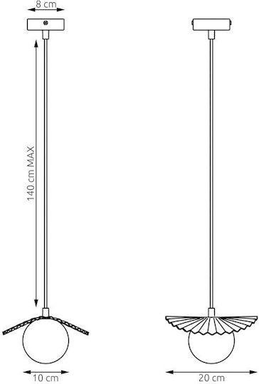 Emibig Ceiling Light White
