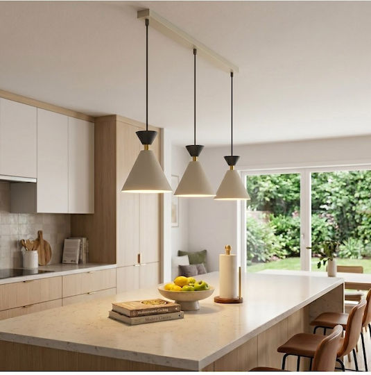 Emibig Beige Pendant Light