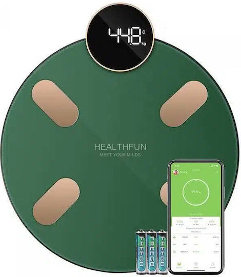 Cântar Smart 180kg cu Bluetooth Verde ZTS8170
