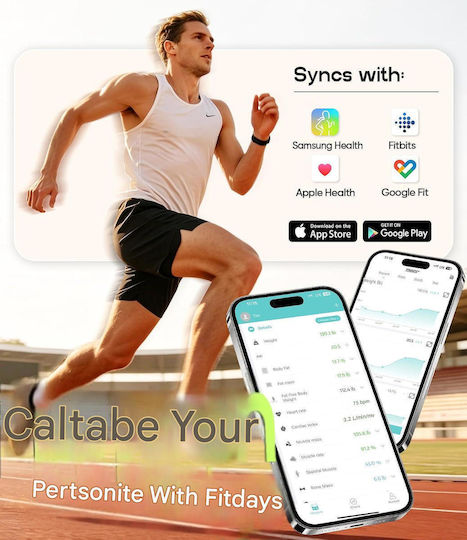 Body Smart Ζυγαριά 180kg με Bluetooth