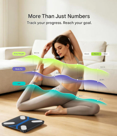 Body Smart Ζυγαριά 180kg με Bluetooth