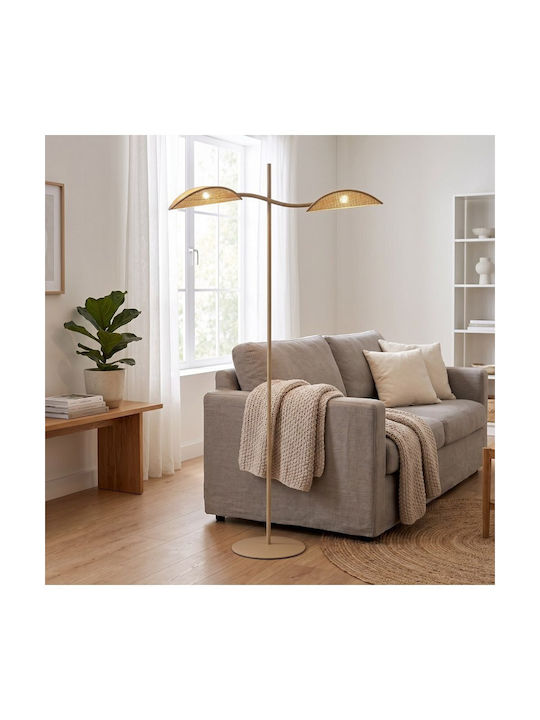 Emibig Floor Lamp Brown