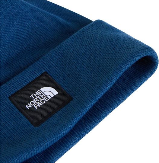 Dock Worker Recycled Beanie Unisex Căciulă Tricotată în Culoare Albastră