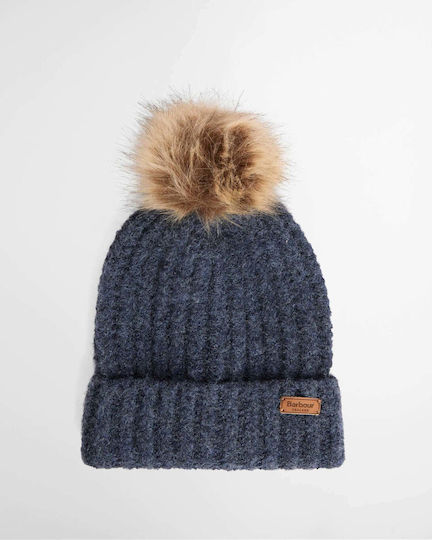 Damen Strick-Beanie in Blau