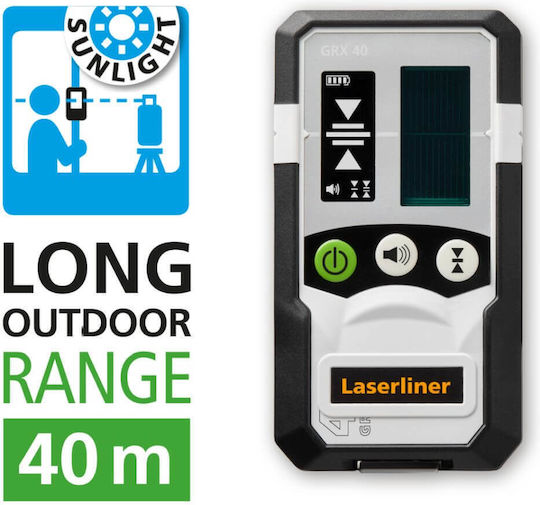 Laserliner LL-081.118E Γραμμικό Αλφάδι Laser Πράσινης Δέσμης 1.5V με Εύρος Εργασίας 1.5m