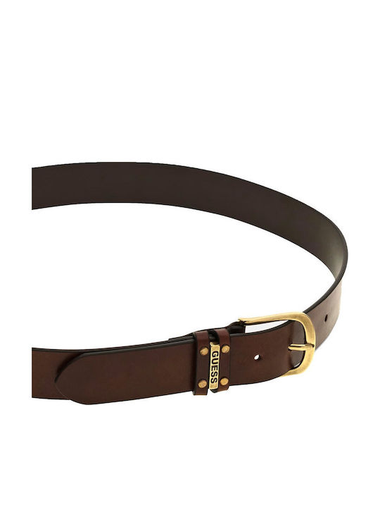Herren Gürtel Leder Braun