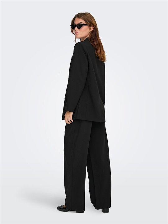 Only Long Women's Black Blazer