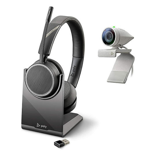 Poly P5 Kit with Voyager 4220 UC Conference System Full HD Black