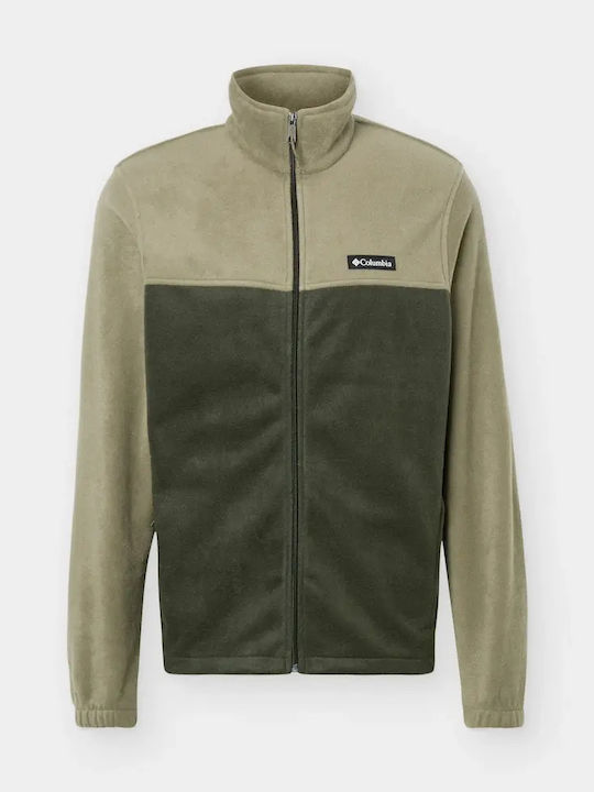 Steens Mountain Full Men's Fleece Jacket Khaki