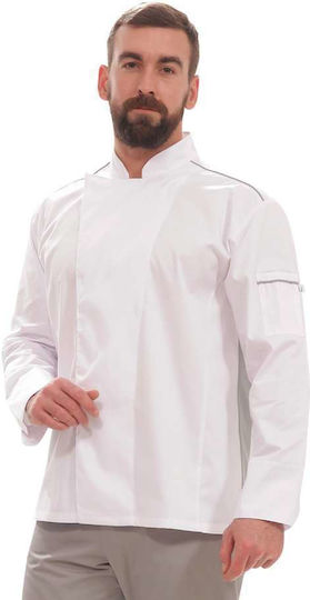 The Uniform Company Σακάκι Σεφ 100% Βαμβάκι Μαύρο