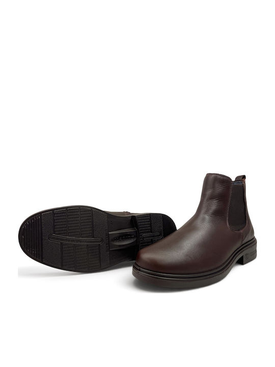 Leather Men's Brown Boots