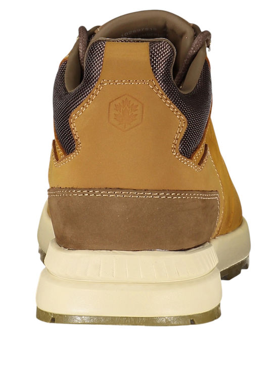 Dominic Leder Herrenstiefel Gelbe