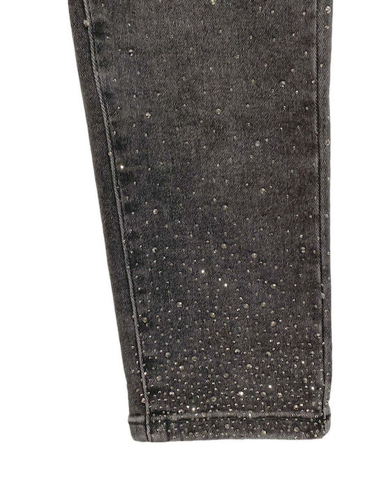 High Rise Women's Jean Pants Grey
