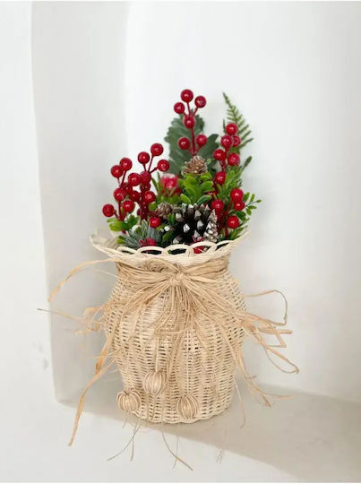 SteweHome Decorative Lighting Warm White Vase 24x24cm