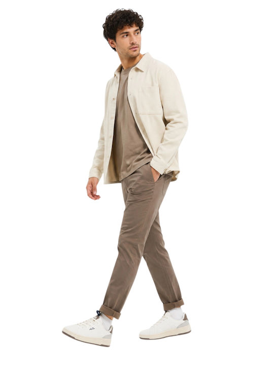 Men's Sneakers White / Grey / Brown