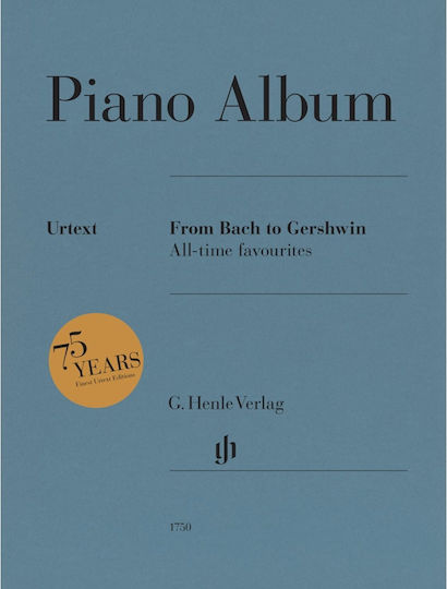 G. Henle Verlag From Bach Παρτιτούρα για Πιάνο