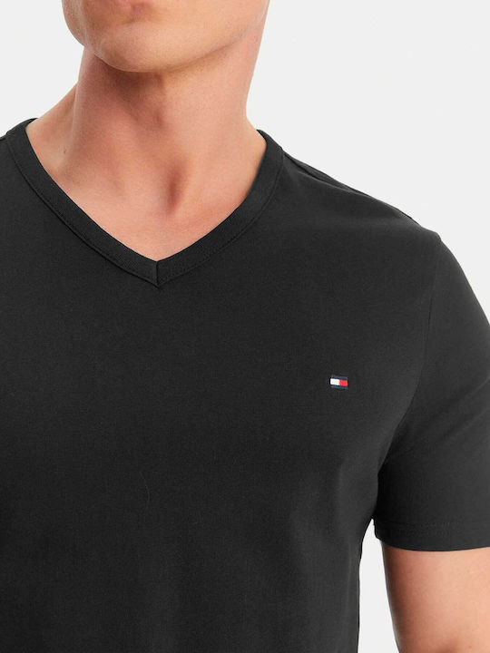 Men's Short Sleeve Undershirts Black/Black/Black 3 Pack