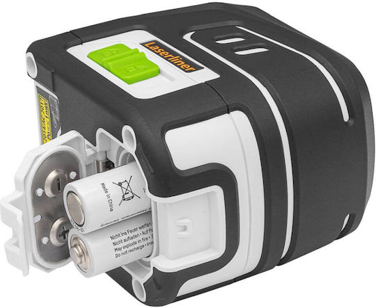 Laserliner SmartCross-Laser GX Γραμμικό Αλφάδι Laser Πράσινης Δέσμης 1.5V με Εύρος Εργασίας 1.5m