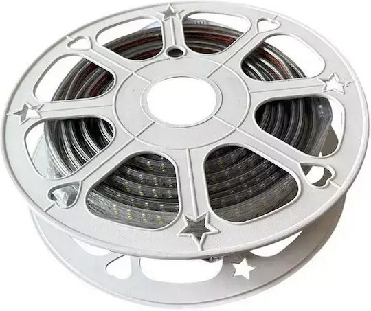 Prolutech Bandă LED Impermeabilă 220V Lumină Alb Natural 25m Tip SMD2835