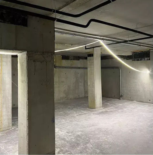 Prolutech Bandă LED Impermeabilă 220V Lumină Alb Natural 50m Tip SMD2835 cu Sursă de Alimentare