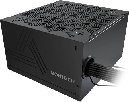 Montech 750W Schwarzes Voll Verkabeltes Computernetzteil