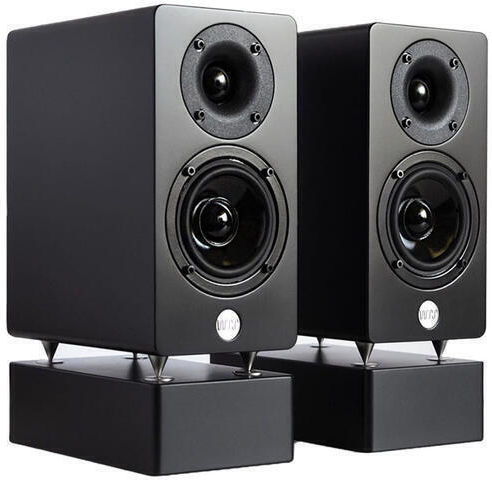 WRS MM2 Ζεύγος Ηχείων Hi-Fi Βιβλιοθήκης 40W 2 Δρόμων Κόκκινο / Λευκό / Μαύρο / Μαύρο Ματ / Οξιά