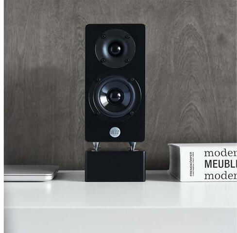 WRS MM2 Ζεύγος Ηχείων Hi-Fi Βιβλιοθήκης 40W 2 Δρόμων Κόκκινο / Λευκό / Μαύρο / Μαύρο Ματ / Οξιά