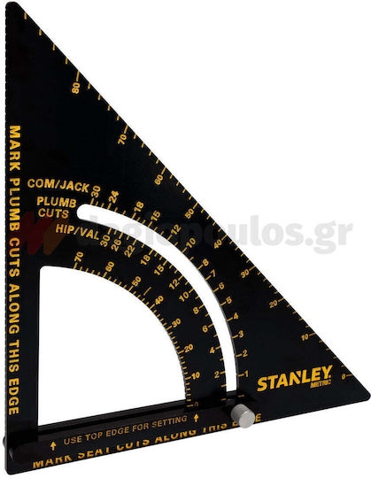 Stanley Builders / Construction Aluminum Angle Ruler Length 30cm
