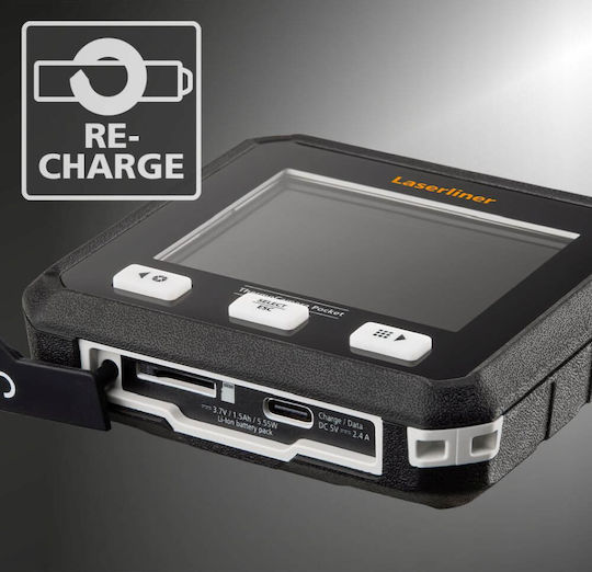 Laserliner LL-082.079A Compact Thermal Camera with 2.8" Screen for Temperatures from 20°C to 550°C
