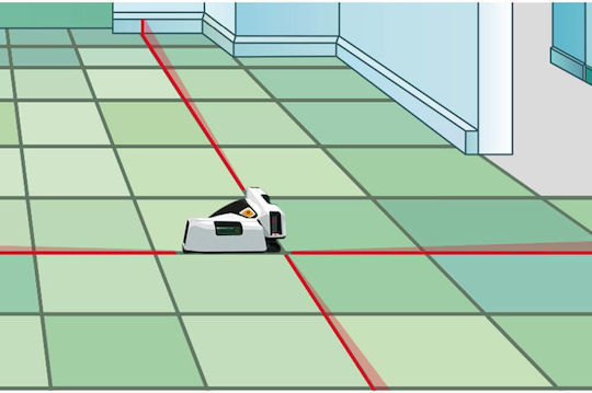 Laserliner SuperSquare-Laser 4 Line Laser Level Red Beam 1.5V with Working Range 15m