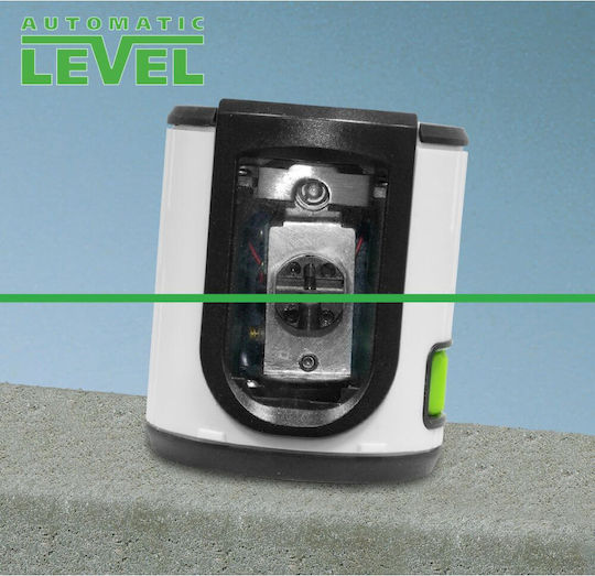 Laserliner EasyCross-Laser Γραμμικό Αλφάδι Laser Πράσινης Δέσμης 1.5V με Εύρος Εργασίας 40m