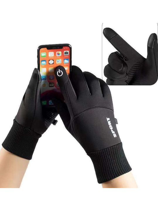 Graue Handschuhe